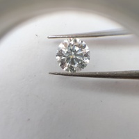 Gran oferta, Diamante Natural certificado GIA, corte brillante redondo, 0,25 quilates, 4mm, Diamante extraído de la tierra, Diamante Real