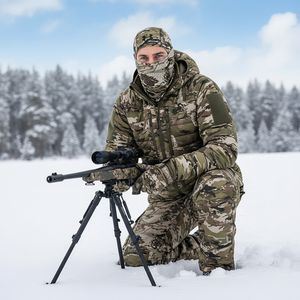 Breathable Camo Hunting Balaclava Full Face Mask Tactical Gear Windproof Neck Gaiter Outdoor Camouflage Headwear Hood - Product Image 4