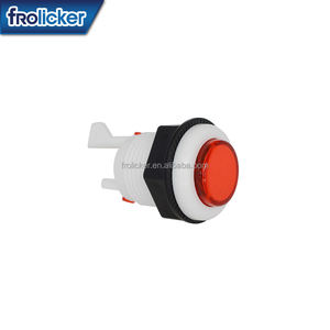 FRO FR-B01 Round <b>Push</b> <b>Button</b> with <b>Switch</b> Arcade Game Machine US Plug Ages 8+ 3.4 CM 0.025 KG - Product Image 5