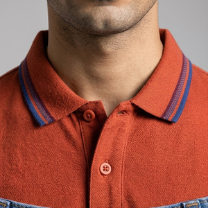 Men's Long Sleeve Polo <b>Shirt</b> Casual Knitted 100% Cotton Turn Down <b>Collar</b> Polo <b>Shirts</b> Men Lightweight Summer Style Polo <b>T</b> <b>Shirts</b> - Product Image 4