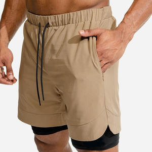 Pantalones Cortos Deportivos para Hombre con Logotipo Personalizado, Transpirables, de Algodón, para Gimnasio, Entrenamiento, Fitness, Tallas Grandes, Pantalones Cortos de Invierno para Hombre - Product Image 1