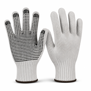 Gants en PVC à points antidérapants, flexibles, légers, confortables, pour applications générales en entrepôt, emballage et travail - Product Image 5