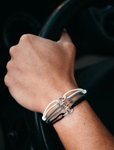 <b>Mens</b> Bracelet - Nylon Rope Bracelet <b>For</b> <b>Men</b> - Product Image 3