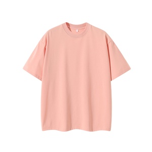 360 grammes été hommes unisexe T-Shirt 100% coton coupe régulière à manches courtes couleur unie respirant écologique - Product Image 4