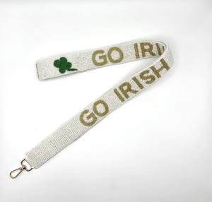 กระเป๋าคาดเอว/สะพายข้าง GO IRISH คุณภาพพรีเมียม งานแฮนด์เมด สวยงาม ลวดลายปักมือล่าสุด ปรับสายได้ ดีไซน์ใหม่ - Product Image 1