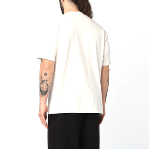 เสื้อยืดคอกลมพิมพ์ลายคุณภาพสูงสำหรับผู้ชาย สไตล์สตรีทแฟชั่น ใส่ได้ในฤดูร้อน ผลิตจากผ้าฝ้ายถัก 100% - Product Image 2