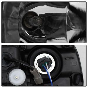 Fari Alogeni con Lente Cromata Trasparente, Assemblaggio Lato Sinistro/Conducente, Compatibili con Modelli Peterbilt 388 389 2008-2018 - Product Image 4