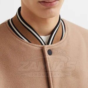 เสื้อแจ็คเก็ต Letterman แบบสั่งทำพิเศษสำหรับผู้ชาย ขายส่ง ราคาสมเหตุสมผล ระบายอากาศได้ดี เสื้อแจ็คเก็ตฤดูหนาวสำหรับผู้ชาย ขายออนไลน์ - Product Image 3