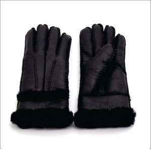 Gants de luxe en cuir véritable doux et chauds pour l'hiver – Style décontracté et respirant pour femme, idéaux pour l'extérieur et respectueux de l'environnement - Product Image 3