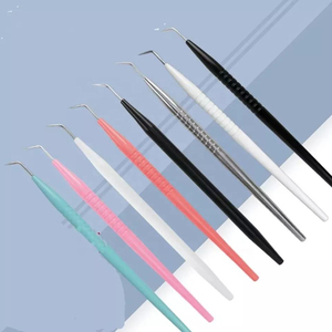 Peigne séparateur de cils en acier inoxydable personnalisé avec logo, végétalien, durable, pour extensions de cils et rehaussement des sourcils, permanente rapide 5-8 min, OEM/ODM - Product Image 1
