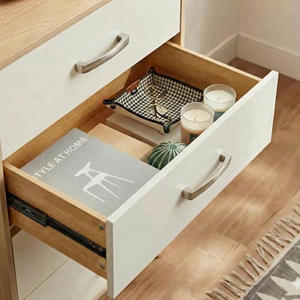 Tirador de arco minimalista de aleación de zinc con acabado de níquel satinado para muebles de cocina y baño, disponible para OEM - Product Image 6