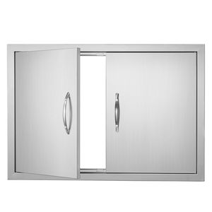 Porta di Accesso BBQ a Incasso in Acciaio Inox 30W X 21H Pollici per Cucina Esterna, Accessori per Armadietti Verticali - Product Image 4