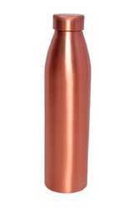 Copper Modern Water Bottle with <b>Straw</b> Disposable High Quality 200mL From India - Product Image 5