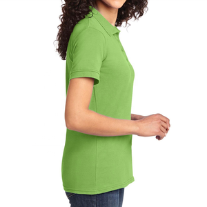 Camiseta de algodón de manga corta para mujer, cuello redondo, lisa, suave, con logo personalizado, ropa de moda, venta al por mayor, camiseta para mujer - Product Image 2