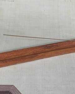 Reed <b>Diffuser</b> Holder Brass Cylinder Bamboo Base Aromatherapy <b>Diffuser</b> All Season Use Tabletop Wooden Incense <b>Stick</b> Holder Burner - Product Image 5