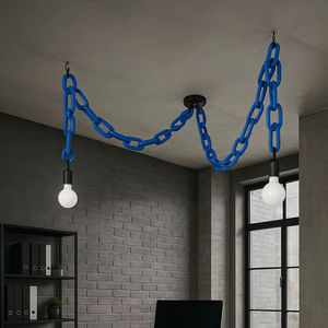 Chaîne de séparation murale en résine multicolore pour intérieur, décoration d'espace pour maison, hôtel, restaurant - Product Image 1