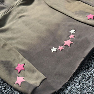 <b>Men</b>’s New Fashion Premium Distressed Embroidery Tracksuit Fully Customizable Winter Set - Product Image 4