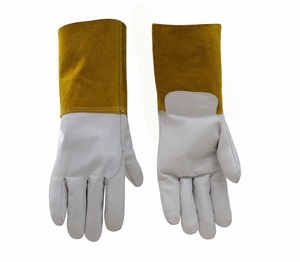 Gants de sécurité en cuir robustes sur mesure pour la soudure, résistants à la chaleur, anti-étincelles, équipement de protection, gants de travail, chasse LGW-0022 - Product Image 5