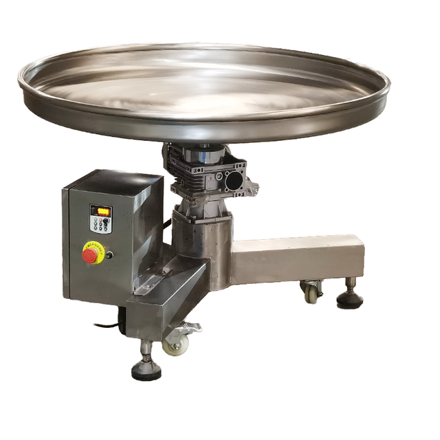Zhongshan Electric Industrial Rotary Table Stainless Steel Anti-Bacterial Adjustable Speed for Food Processing Lines Automatic