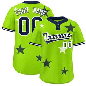 Maillot de softball personnalisé noir et bordeaux pour homme, manches courtes, impression sublimée, respirant, nom de l'équipe personnalisé, design étoiles, coupe classique - Product Image 5