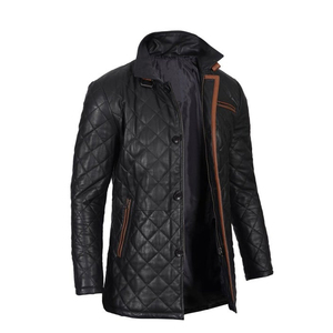 Chaquetas de cuero para motocicleta hechas a medida diseñan sus propios hombres chaquetas de cuero transpirables para motocicleta para adultos - Product Image 6