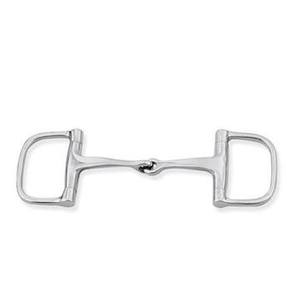 Bridon à anneau en D en cuivre à bouche roulante – Bridon d'entraînement pour chevaux en acier inoxydable pour une meilleure salivation et un meilleur contrôle - Product Image 4