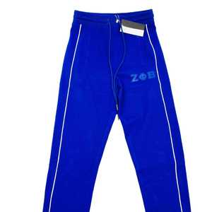 Pantalon de jogging en molleton Zeta Phi Beta bleu roi pour femme – Tenue décontractée confortable style streetwear sororité grecque - Product Image 4