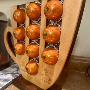 Organisateur de capsules de café en bois massif au design créatif pour <span class=keywords><strong>Nespresso</strong></span>, K-Cup et capsules d'expresso - Product Image 4