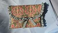 Sac à main matelassé en coton imprimé floral fait main, écologique, moderne, doux, léger, durable et grande capacité pour femmes d'affaires