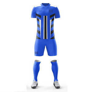 Uniforme de Fútbol OEM para Equipos, Transpirable, de Secado Rápido, Color Sólido, Impreso, Venta al Por Mayor, Fabricante, Uniforme Deportivo - Product Image 2