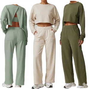 Ensemble de survêtements chauds pour femmes grandes tailles, personnalisables, de haute qualité, pour l'extérieur – Nouveauté promotionnelle - Product Image 1