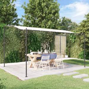 Juego de 2 Toldos Color Crema para Gazebo o Pérgola - Product Image 1