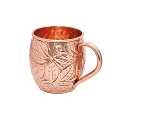 Handcrafted Copper Mug Stylish Drinking <b>Cup</b> for Cocktail Presentation and Dining Tables - Product Image 4