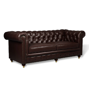 Sofá de Cuero, Diseño Moderno y Elegante, Alta Calidad, para Hogar, Hotel y Restaurante, Decoración de Alta Gama - Product Image 3