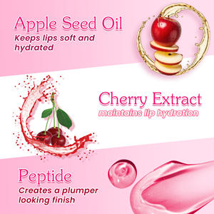 Aceite Labial Vegano Hidratante OEM/ODM, Voluminizador, Revitalizante para Labios Secos, Impermeable, Nutritivo, Precio al por Mayor de Marca Privada - Product Image 3