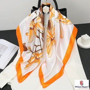 Premium Long <b>Scarf</b> Soft Fabric Head <b>Scarf</b> Custom Printing White Label OEM ODM Textile Manufacturer Bali Export - Product Image 2
