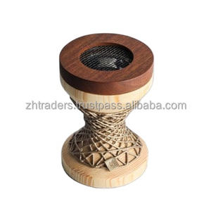 Quemador Bakhoor de madera elegante de alta gama personalizado para Eid festivo, Ramadán y ocasiones decorativas con logotipo personalizado - Product Image 4