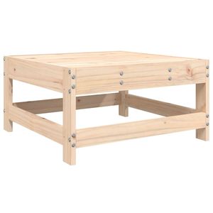 Grand ensemble de salon de jardin modulaire en pin naturel, meubles d'extérieur durables en bois massif - Product Image 6