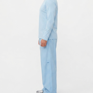 Pantalones Deportivos Rectos de Lona, Nailon y Poliéster Personalizados de Alta Calidad OEM para Otoño e Invierno, con Cordón Ajustable, para Hombre 2026 - Product Image 6