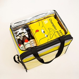 Mochila grande de nuevo diseño, multifuncional, de gran capacidad, color naranja, para entrega de comida. - Product Image 6