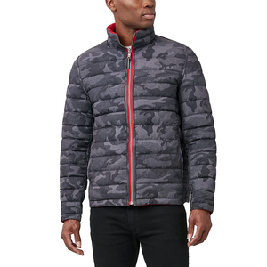 Best Selling Men's <b>Slim</b> <b>Fit</b> Puffer <b>Jacket</b> Professional Custom Design with Stylish Hood Winter Fashion Canvas Fabric - Product Image 5