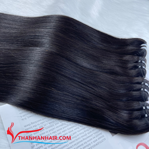 Producto en Oferta, Cabello Humano Vietnamita Liso, Muy Sedoso y Brillante, Sin Enredos, Sin Caída, Puntas Gruesas, Venta al Por Mayor - Product Image 5