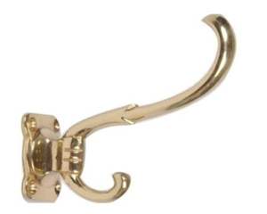 Gancho de pared de metal negro al mejor precio para colgar ropa y toallas detrás de la puerta del baño del hogar. - Product Image 3