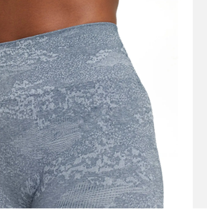 Leggings de sport respirants pour femmes, taille haute élastique, imprimé simple et coloré - Product Image 4