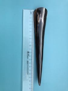 Auténtico Calzador de Cuerno de Búfalo Pulido Hecho a Mano, Estilo Europeo Tradicional, Decoración Animal para el Hogar, Superficie Lisa, Largo - Product Image 2