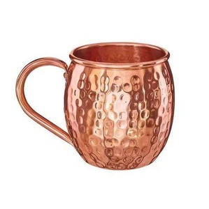 Tasses en cuivre artisanales avec un artisanat élégant et une conception robuste pour le service des boissons, la cuisine, la salle à manger et la consommation quotidienne - Product Image 3