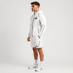 Conjunto Deportivo Corto para Hombre, Chaqueta y Pantalones Cortos de Poliéster Premium, Ropa Deportiva Cómoda para Entrenamiento, Running y Caminatas al Aire Libre - Product Image 2