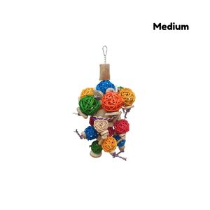 Jouets pour oiseaux en bois écologiques Java avec un design léger et durable - Product Image 3