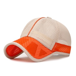 Gorra Trucker Ajustable de 6 Paneles con Visera Curva de Malla de Poliéster Transpirable para Niños, Sombrero Ligero para el Sol para Niños y Niñas, Venta al por Mayor - Product Image 3