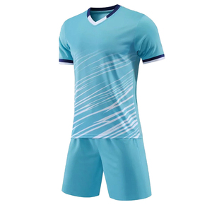 Ensemble de vêtements de football très demandé, kits de football de haute qualité pour adultes, uniformes de football pour hommes, découpe automatisée, nom d'équipe personnalisé, kit OEM - Product Image 3